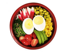 Poké bowl au oeuf